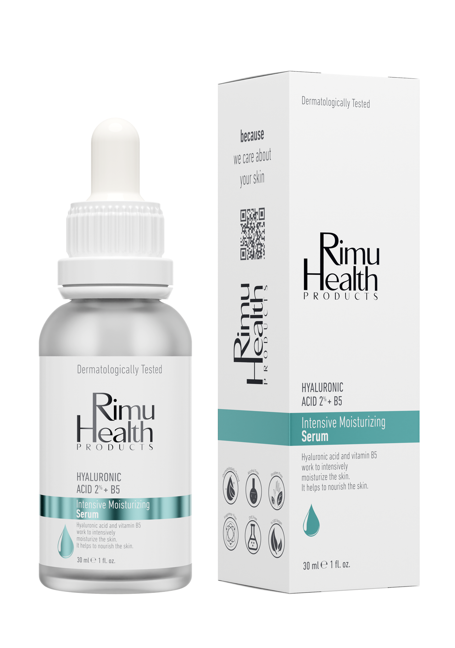 Tüm Cilt Tipleri İçin Yoğun Nemlendirici Serum 30 ml