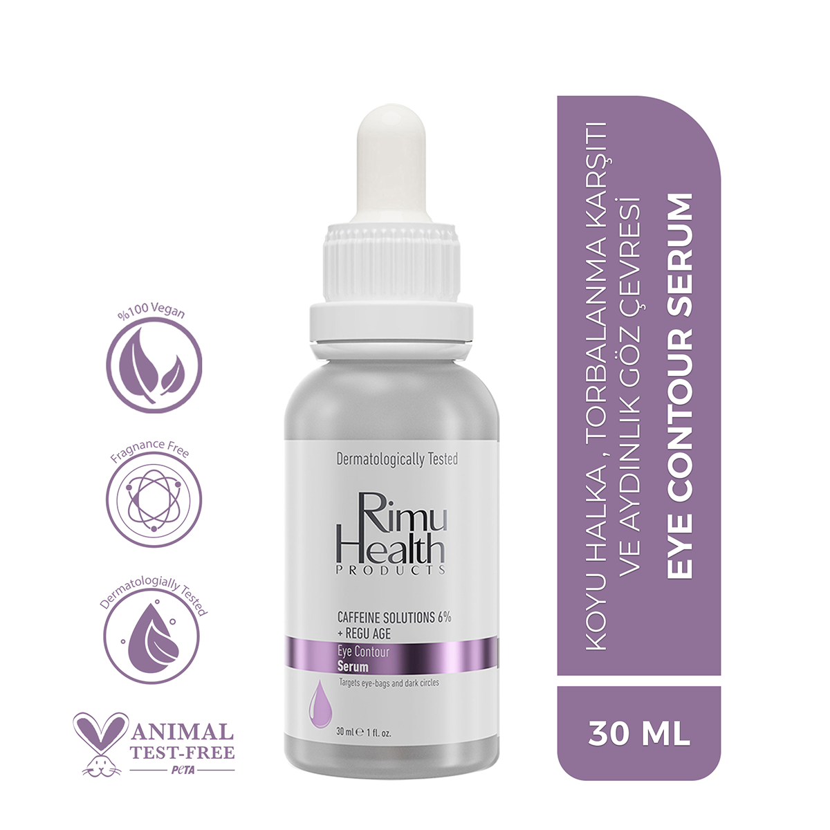 Göz Altı Aydınlatıcı Ve Kırışıklık Karşıtı Bakım Serumu 30 ml