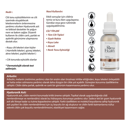 Lekeli Ciltler İçin Cilt Tonu Eşitleyici Serum ve Güneş Kremi Seti